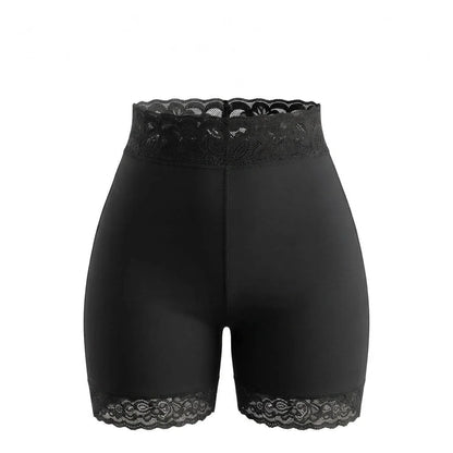 SHORT FAJA 2 EN 1 CON ENCAJE SILICONADA Y LEVANTA GLÚTEOS